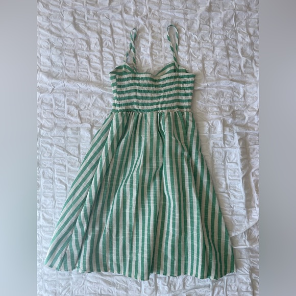 LUPSONA Size Small. Striped sundress with tie. New with tag. - Picture 2 of 3
